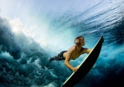 surfing in Costa Rica